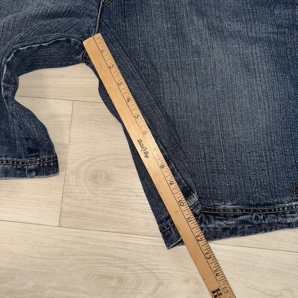Vintage Mecca Jean Shorts Mens 40 Blue Baggy Jorts Skater Grunge Rap 90s Y2K - Picture 5 of 7